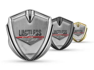 Emblem Metal Badge Modern Finish High-End Feel